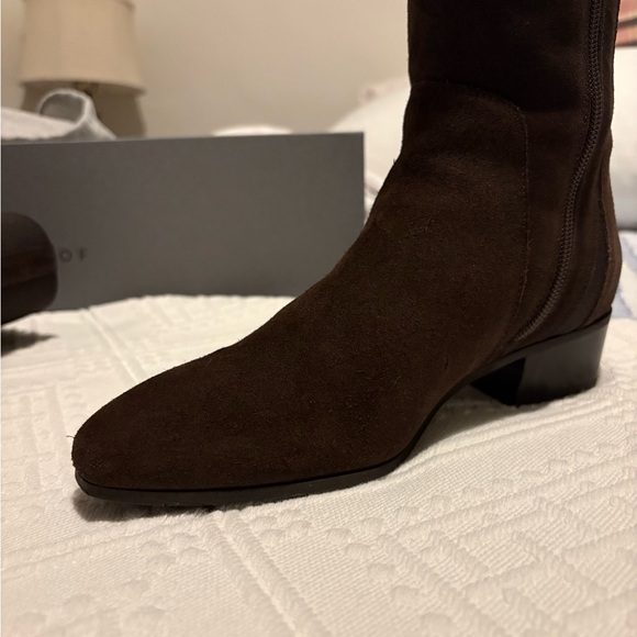 Aquatalia Flore Tall Weatherproof Boots in Espresso - Picture 14 of 16